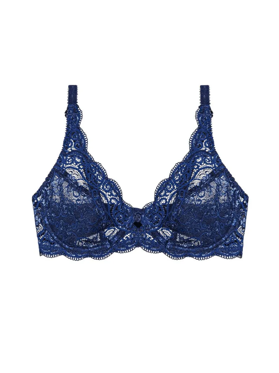 Amourette 300W High Apex Bra - Deep Water