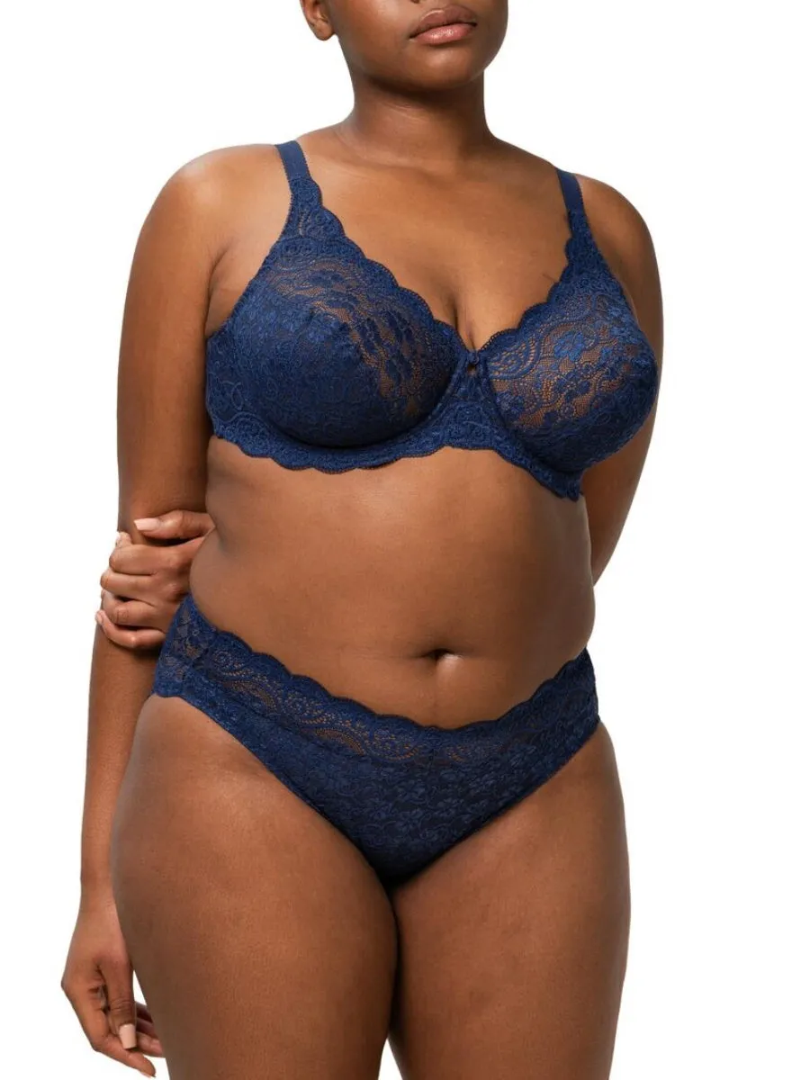 Amourette 300W High Apex Bra - Deep Water