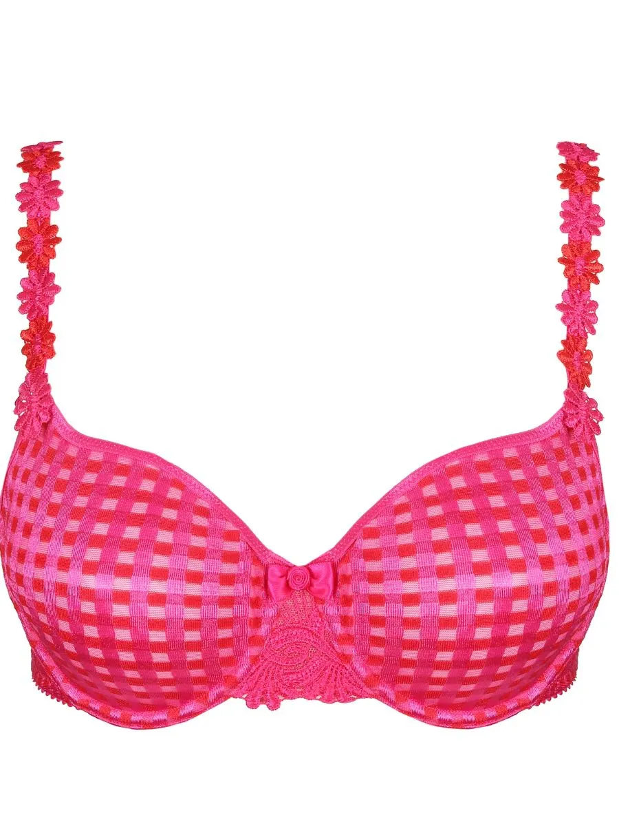 Avero Full Cup Seamless Bra - Electric Pink