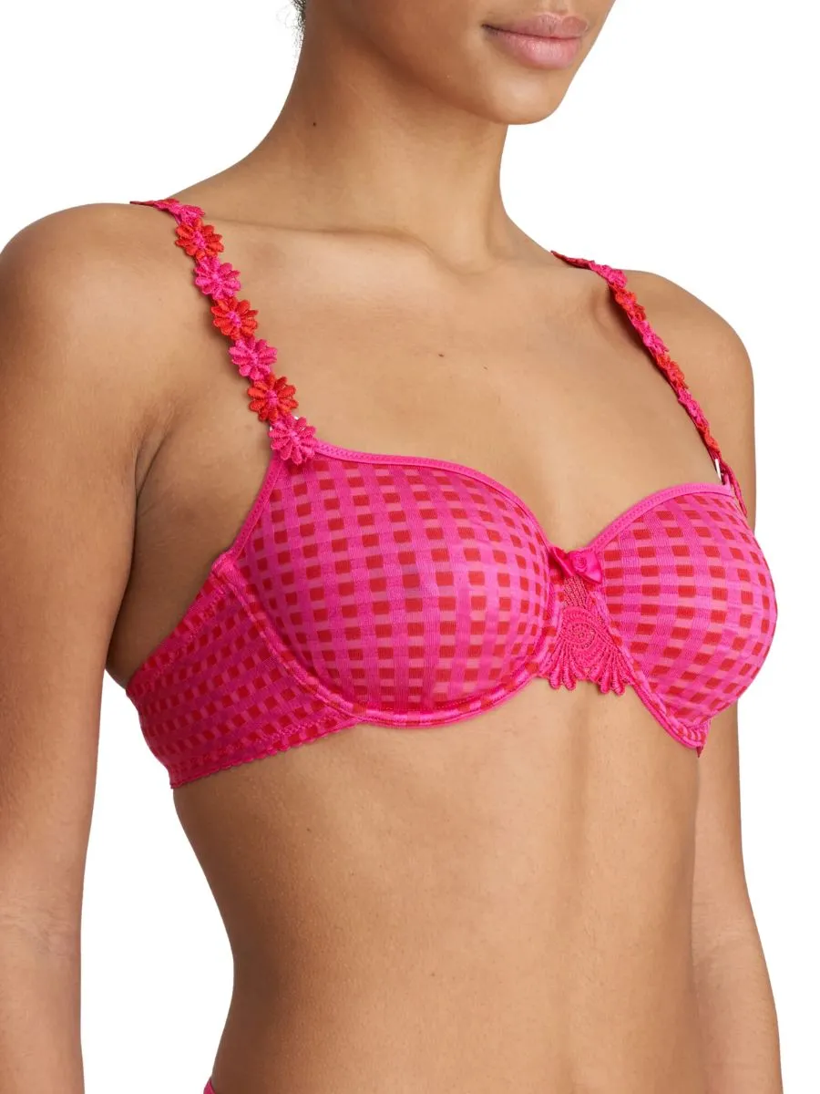 Avero Full Cup Seamless Bra - Electric Pink