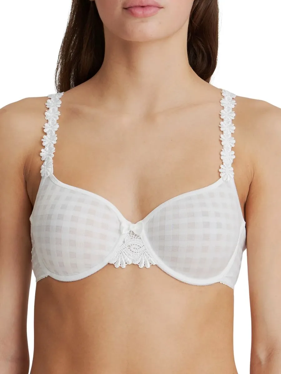 Avero Full Cup Seamless Bra - White