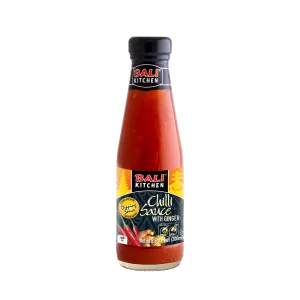 Bali Kitchen Chili Sauce With Ginger 200ml (Case 24)