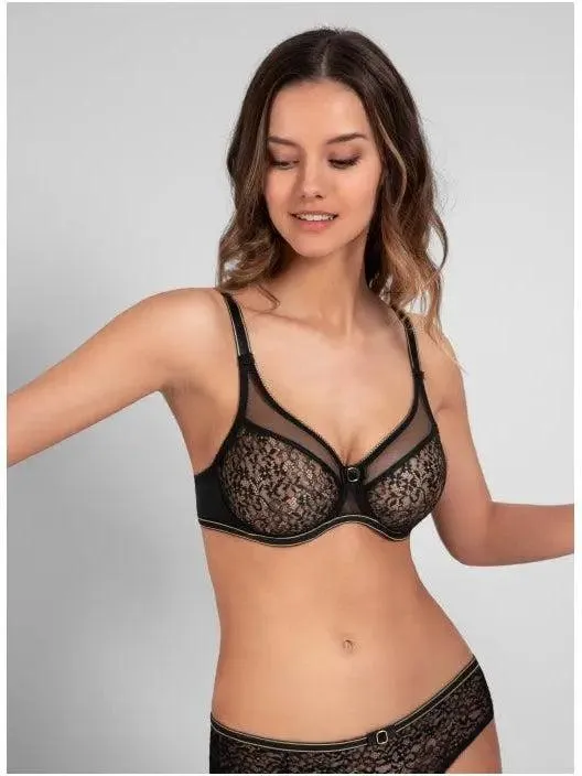 Black Allure Full Cup Bra