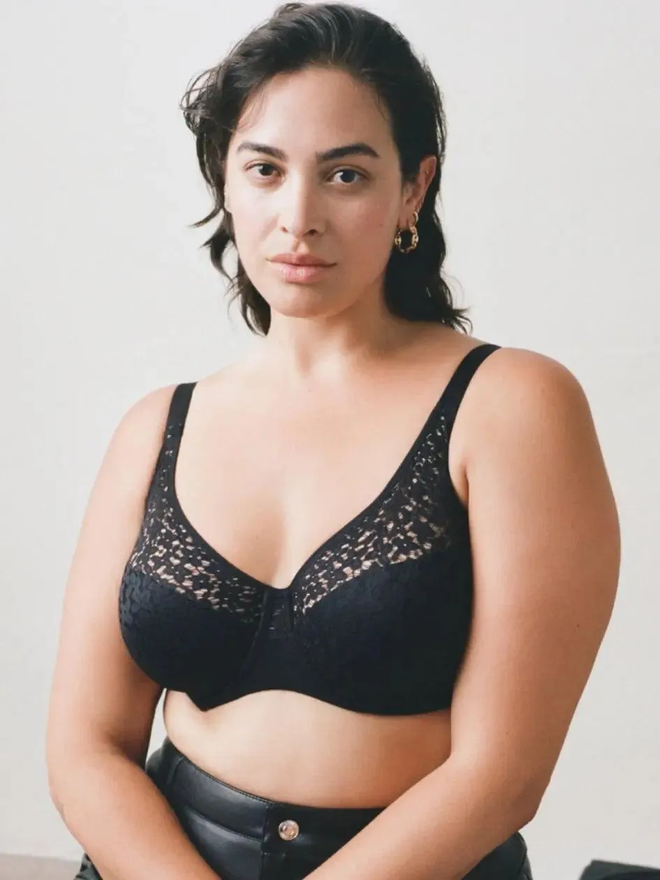 Black Norah Comfort Bra