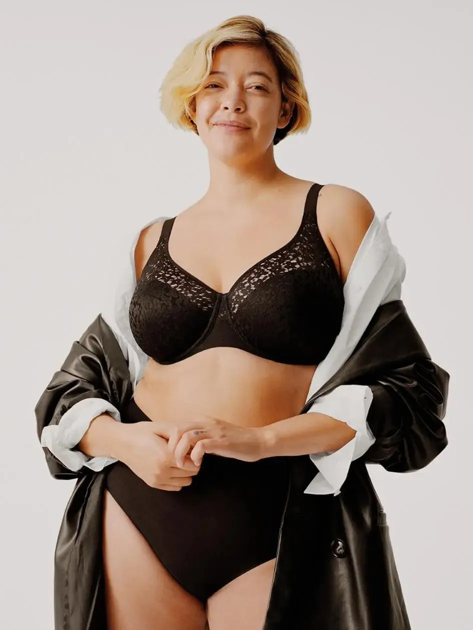 Black Norah Comfort Bra