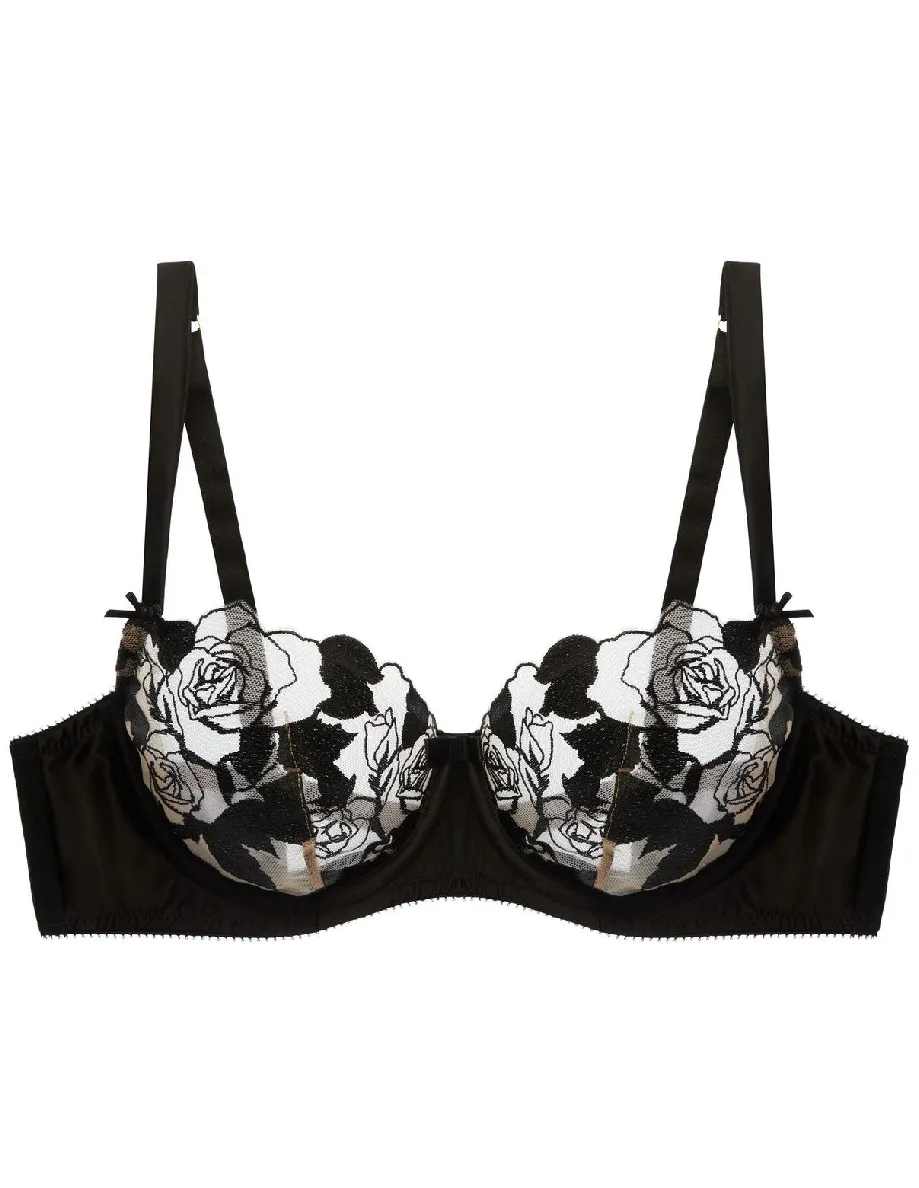 Black Rosabelle Underwired Bra by Dita Von Teese