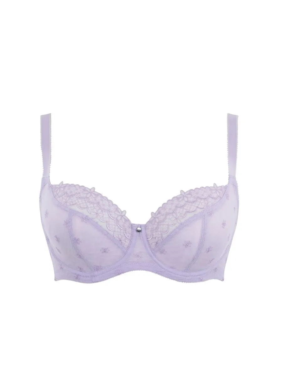 Blossom Balcony Bra - Lilac