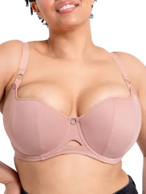 Boost Me Up Balcony Bra - Latte