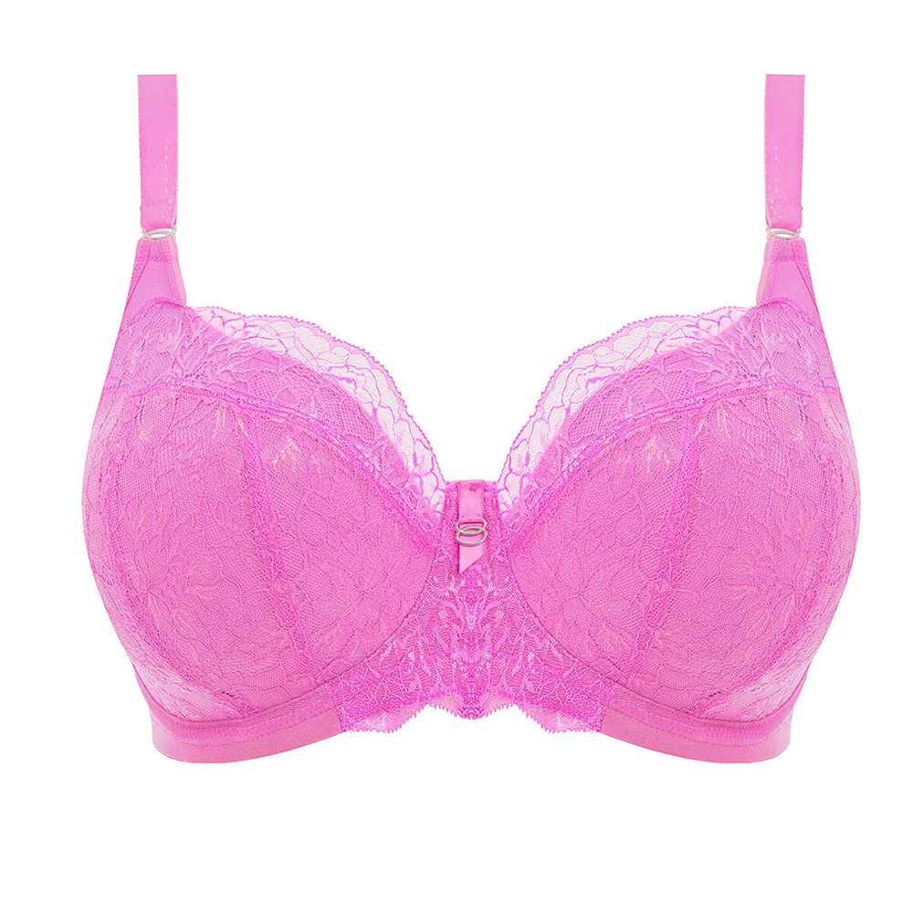 Brianna Very Pink Underwire Padded Half Cup Bra