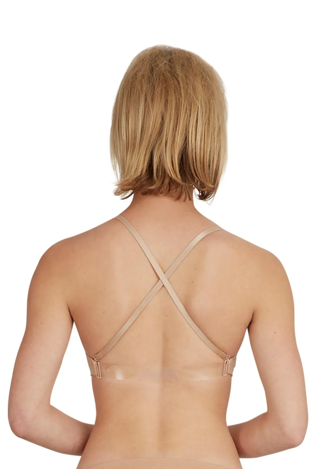 CAPEZIO 3683 SEAMLESS CLEAR BACK BRA