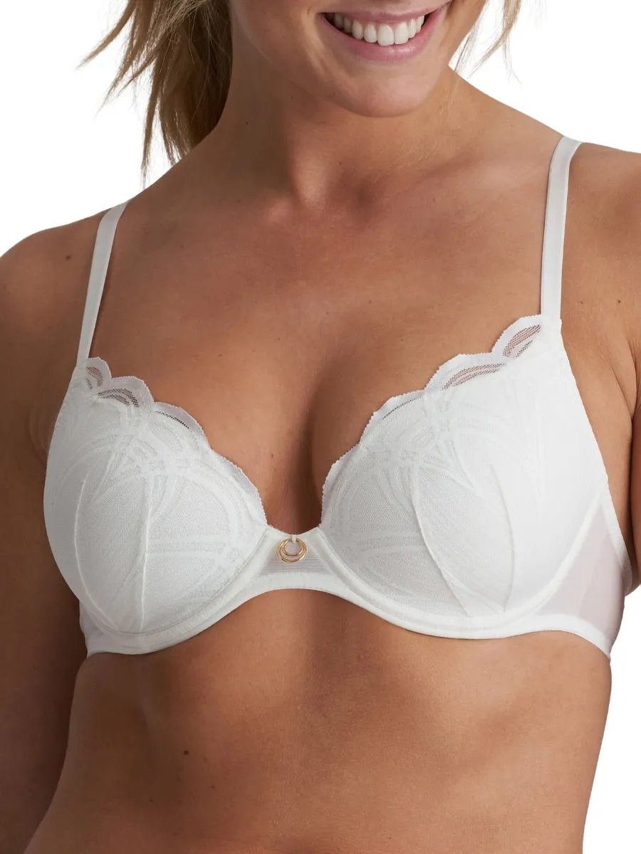 Cathia Padded Heartshape Bra - Natural