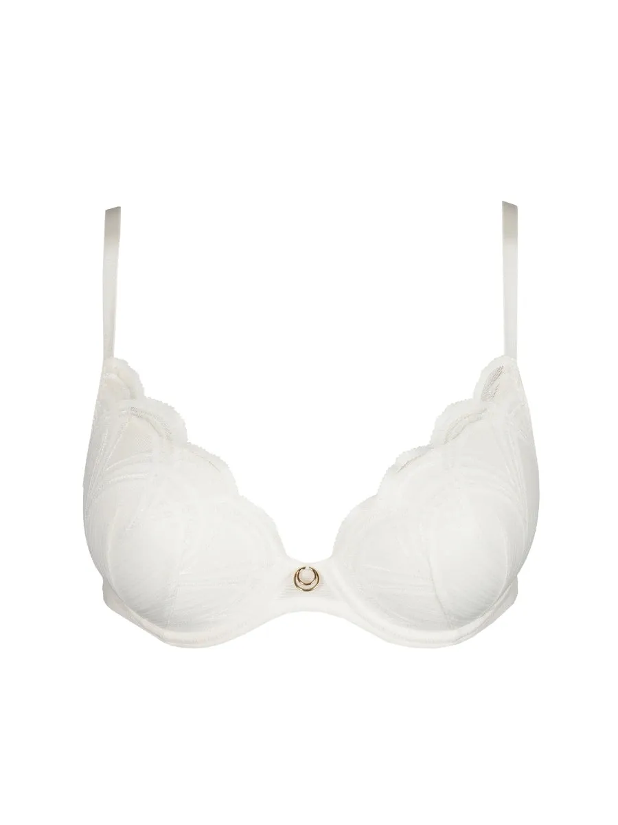 Cathia Padded Heartshape Bra - Natural