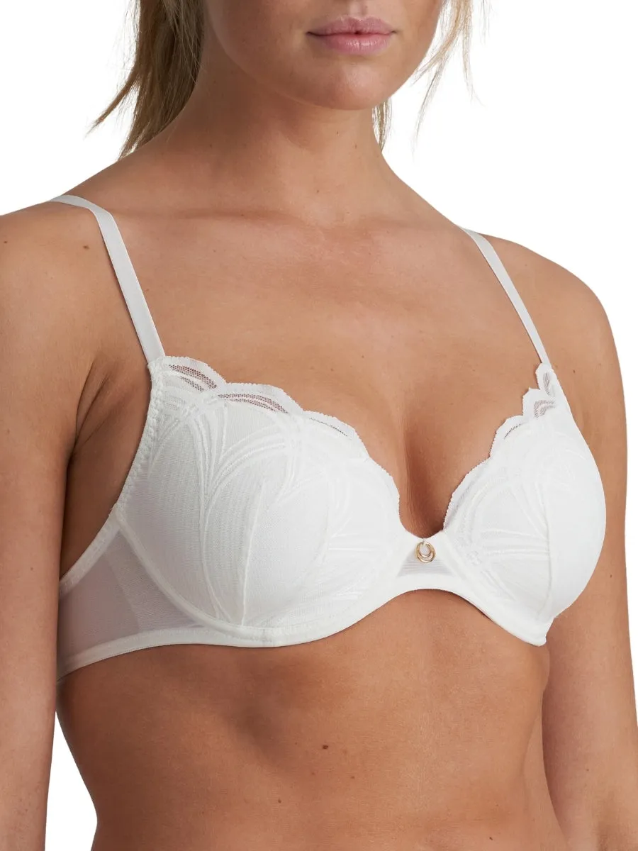 Cathia Padded Heartshape Bra - Natural