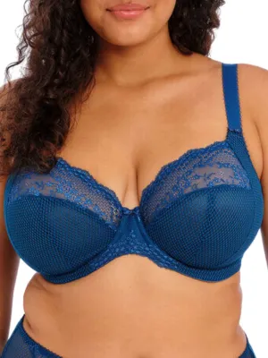 Charley Stretch Plunge Bra - Petrol