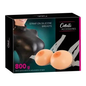 Cottelli Strap-On Silicone Breasts 800g