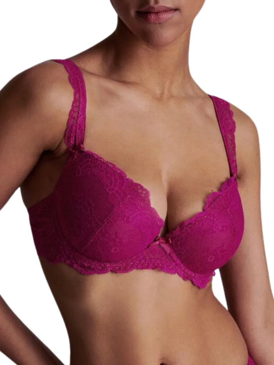 Danse Des Sens Moulded Push Up Bra - Pink Pulsion