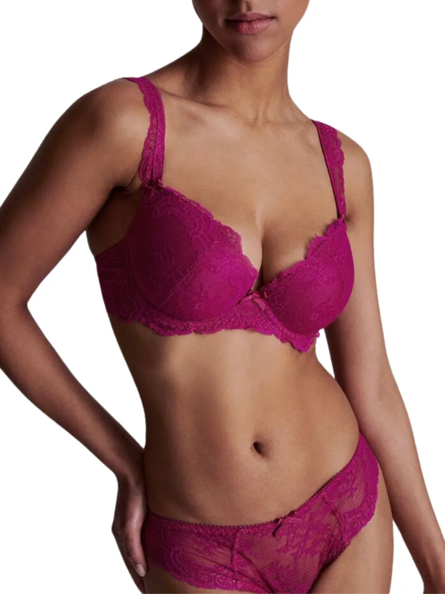 Danse Des Sens Moulded Push Up Bra - Pink Pulsion