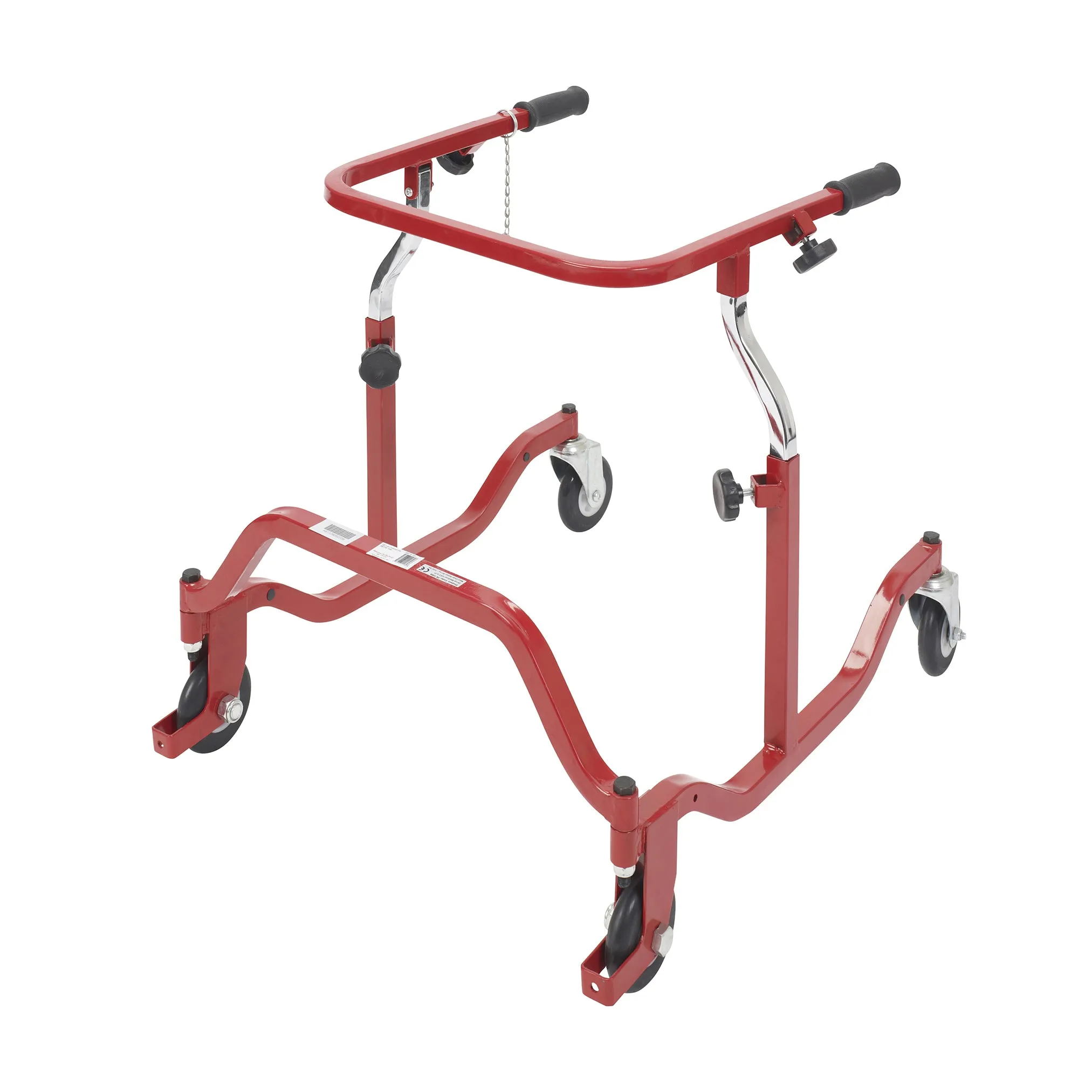 Drive Medical pe 1200 Posterior Safety Roller, Pediatric, Red