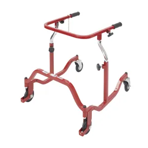 Drive Medical pe 1200 Posterior Safety Roller, Pediatric, Red