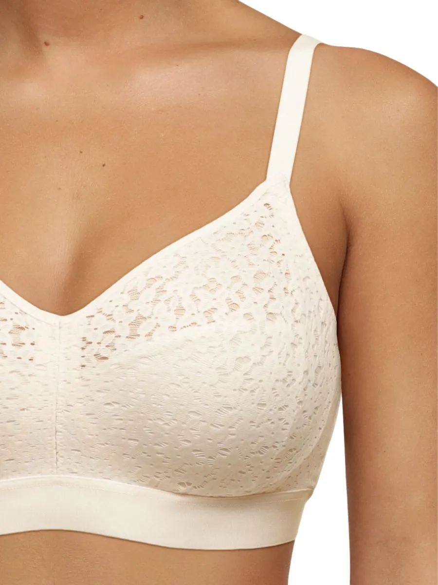 Easy Feel Norah Wirefree Support Bra - Pearl