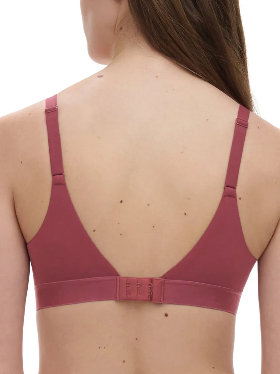 Easy Feel Norah Wirefree Support Bra - Sepia