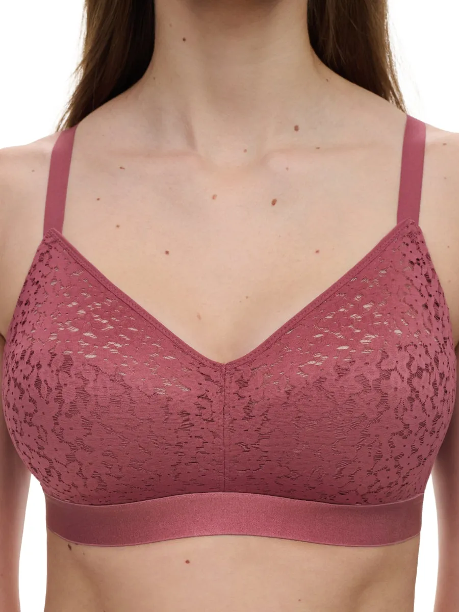 Easy Feel Norah Wirefree Support Bra - Sepia