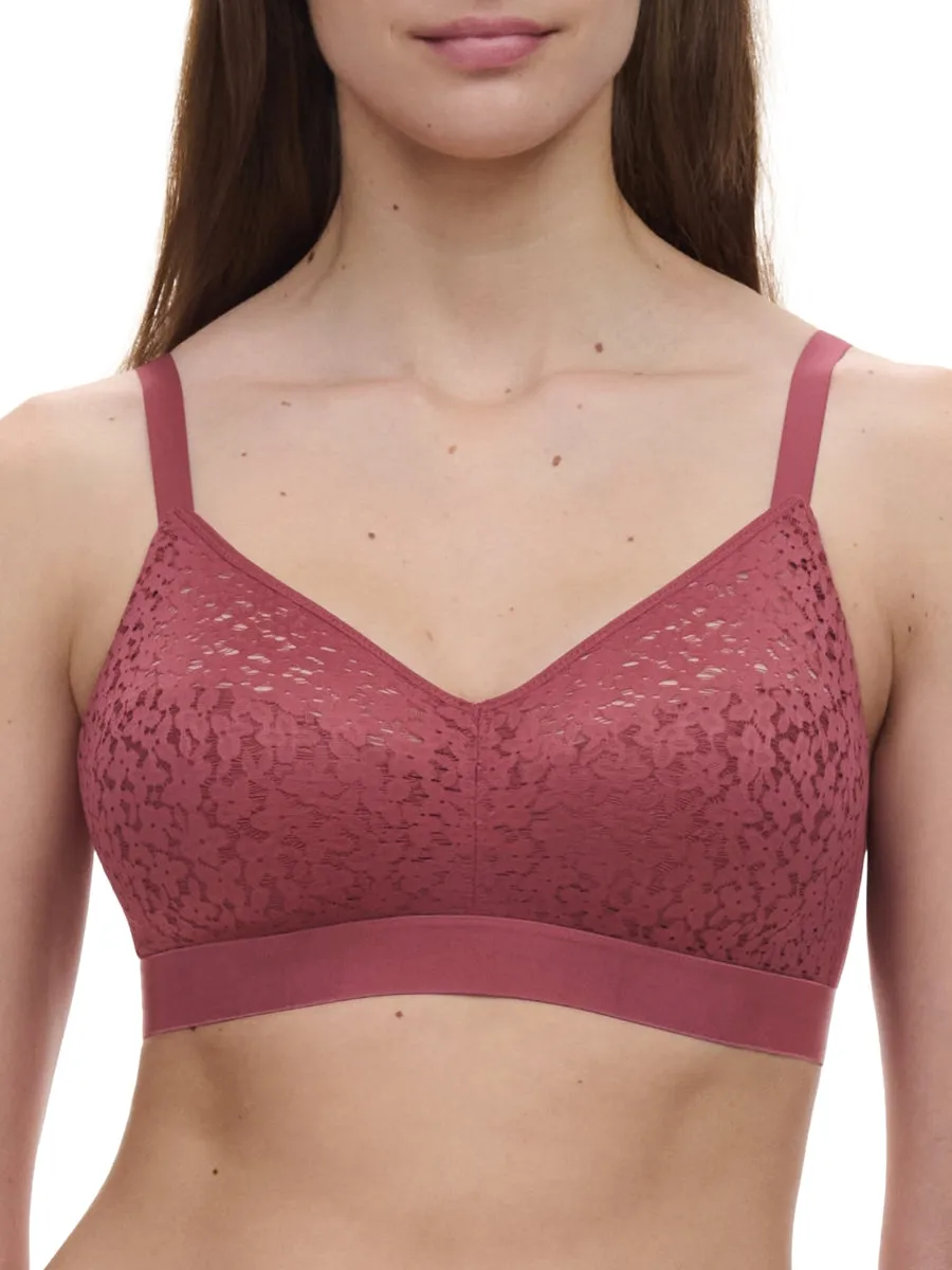 Easy Feel Norah Wirefree Support Bra - Sepia