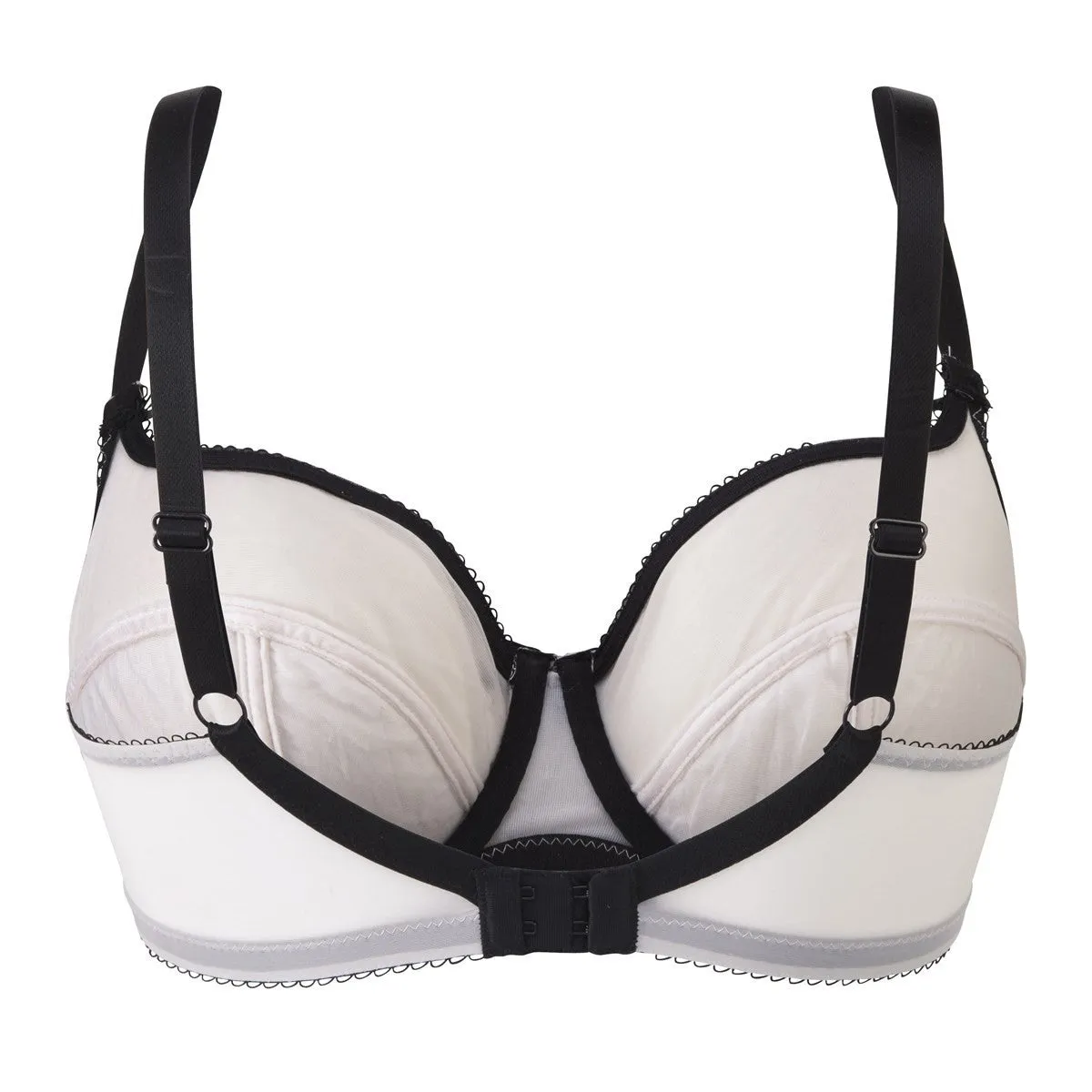 Eclipse Blush Balconette Bra - Panache Black