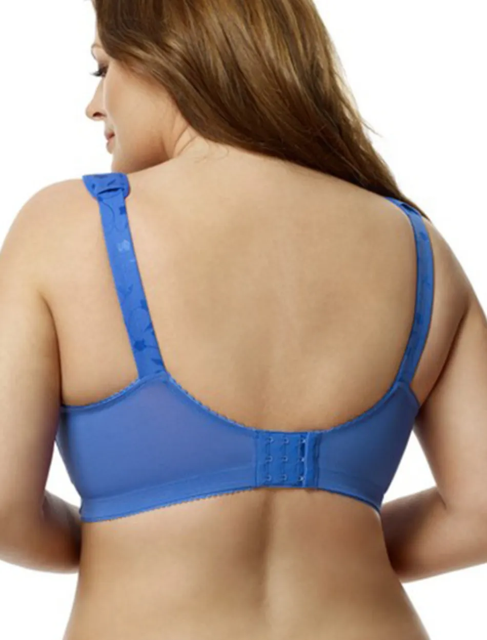 Elila Jacquard Soft Cup Bra, Cobalt Blue | Cobalt Blue Soft Cup Bras | Cobalt Blue Full Coverage Bras