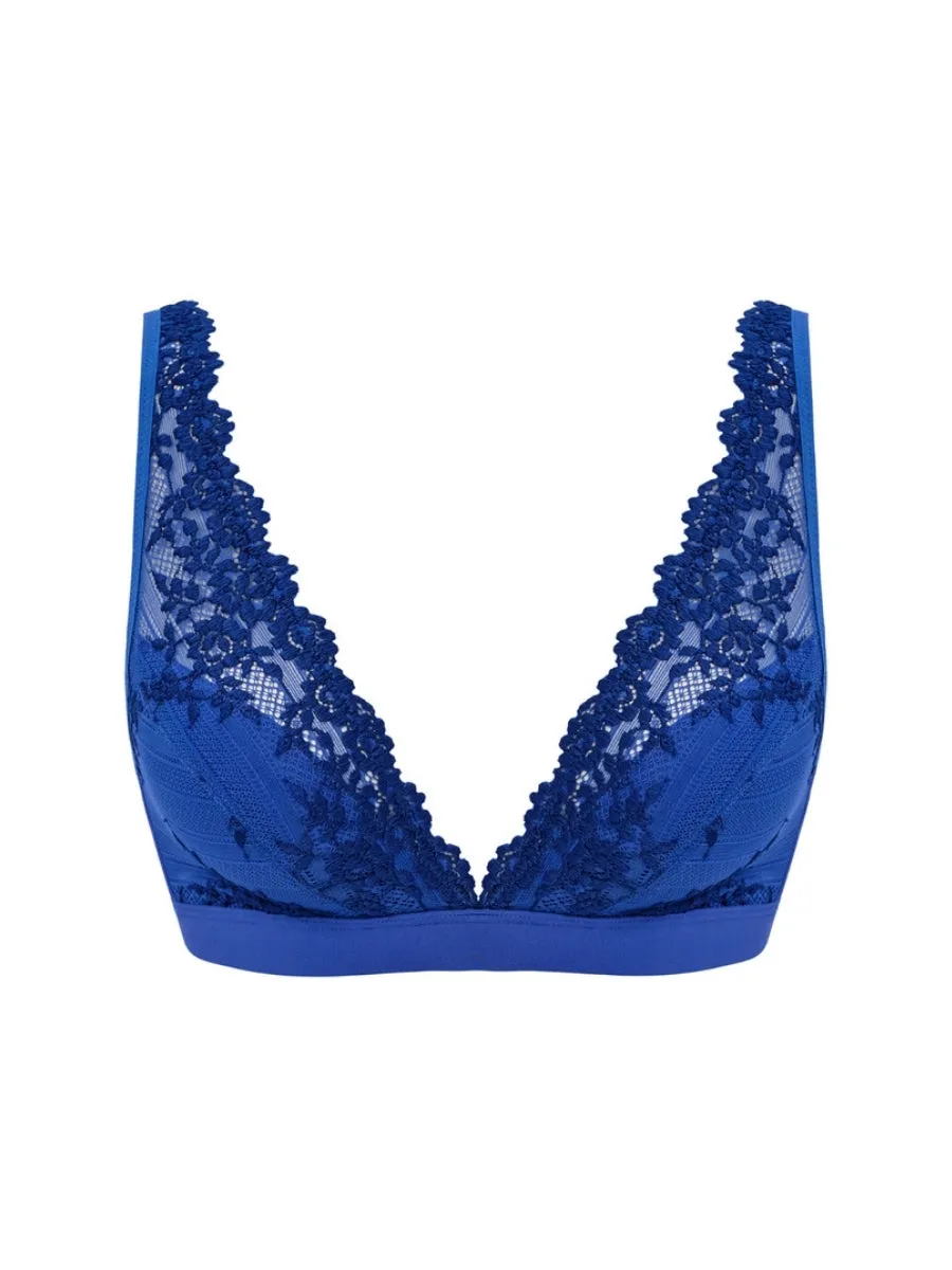 Embrace Lace Soft Cup Bra - Beaucoup Blue/Bellwether Blue