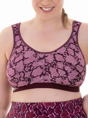 Extreme Control Sports Bra - Rose Berry