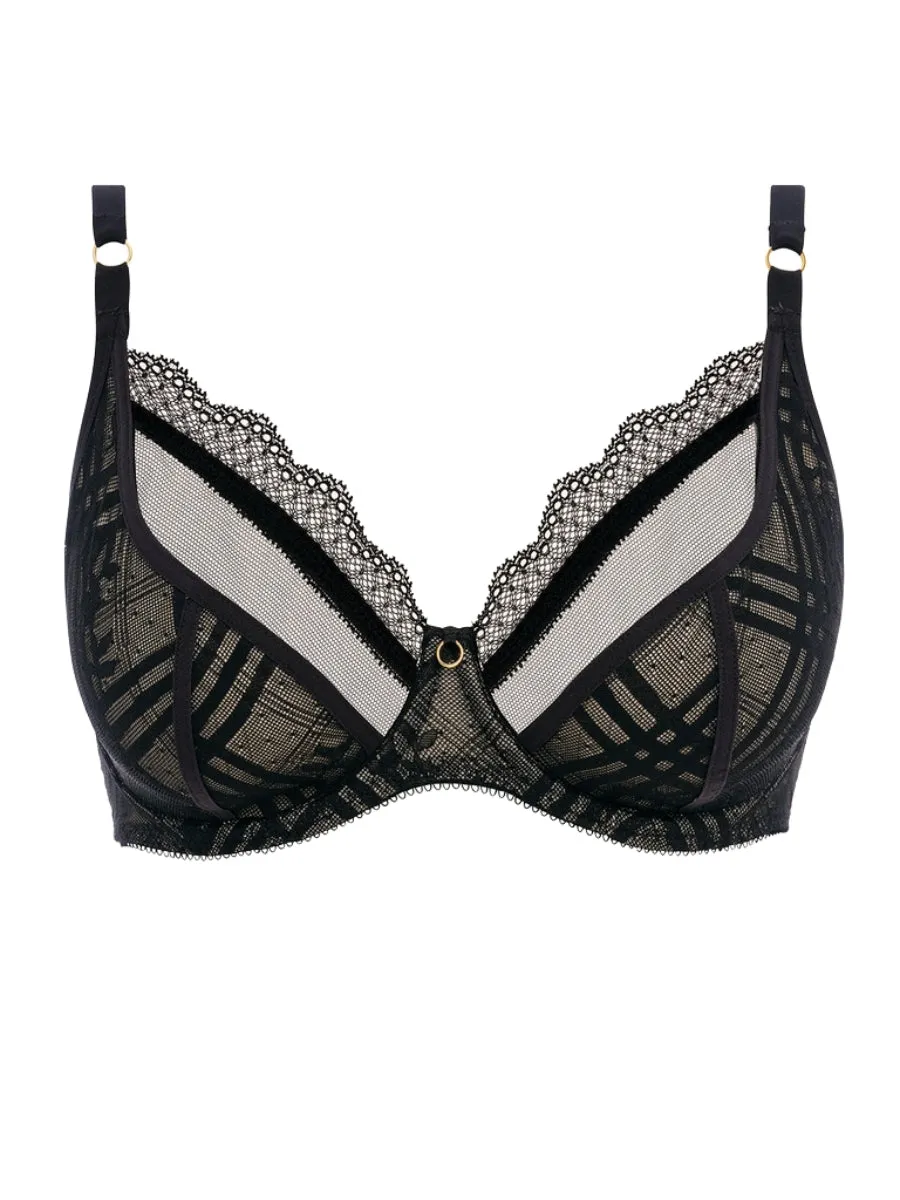 Fatale Plunge Bra - Noir