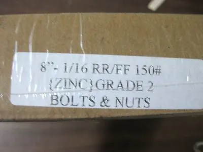 Flange Pack for 8" AWWA/Ansi 150# round flanged pipe, fitting, or water meter.