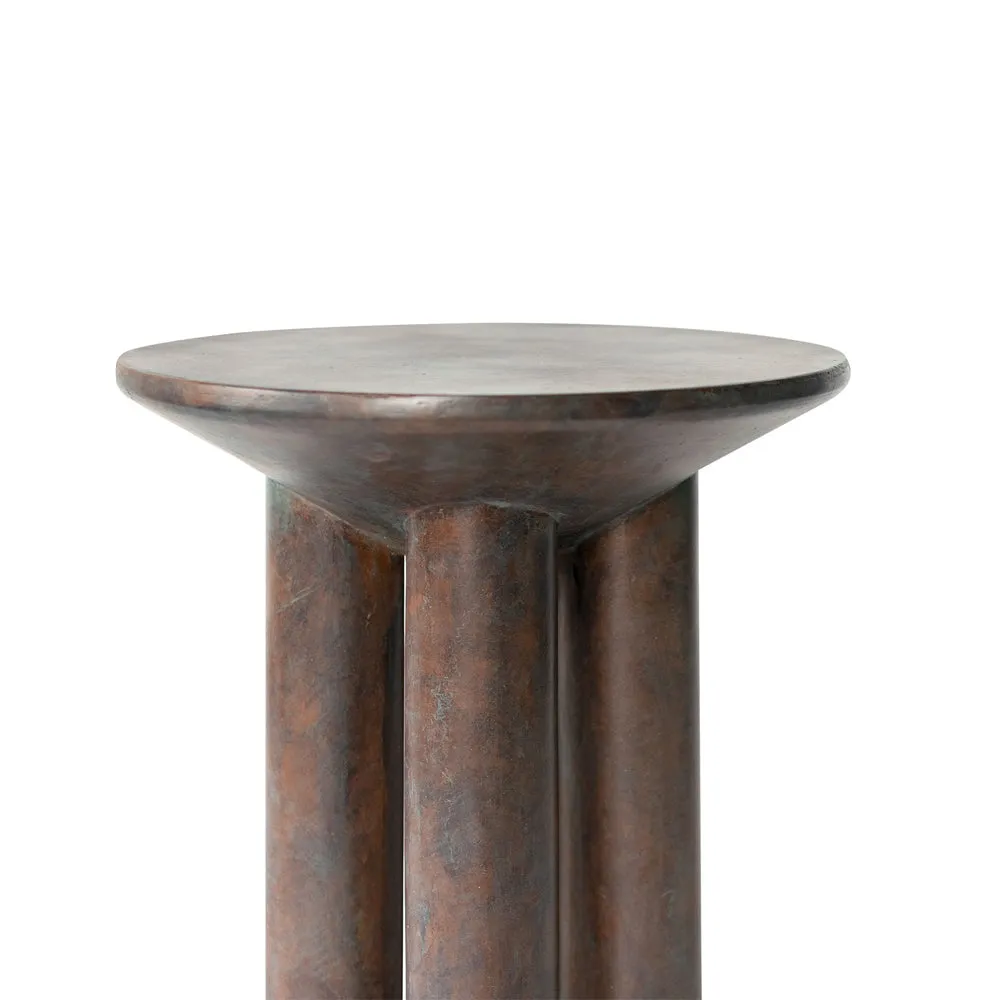 Fletcher Occasional Table in Antique Copper