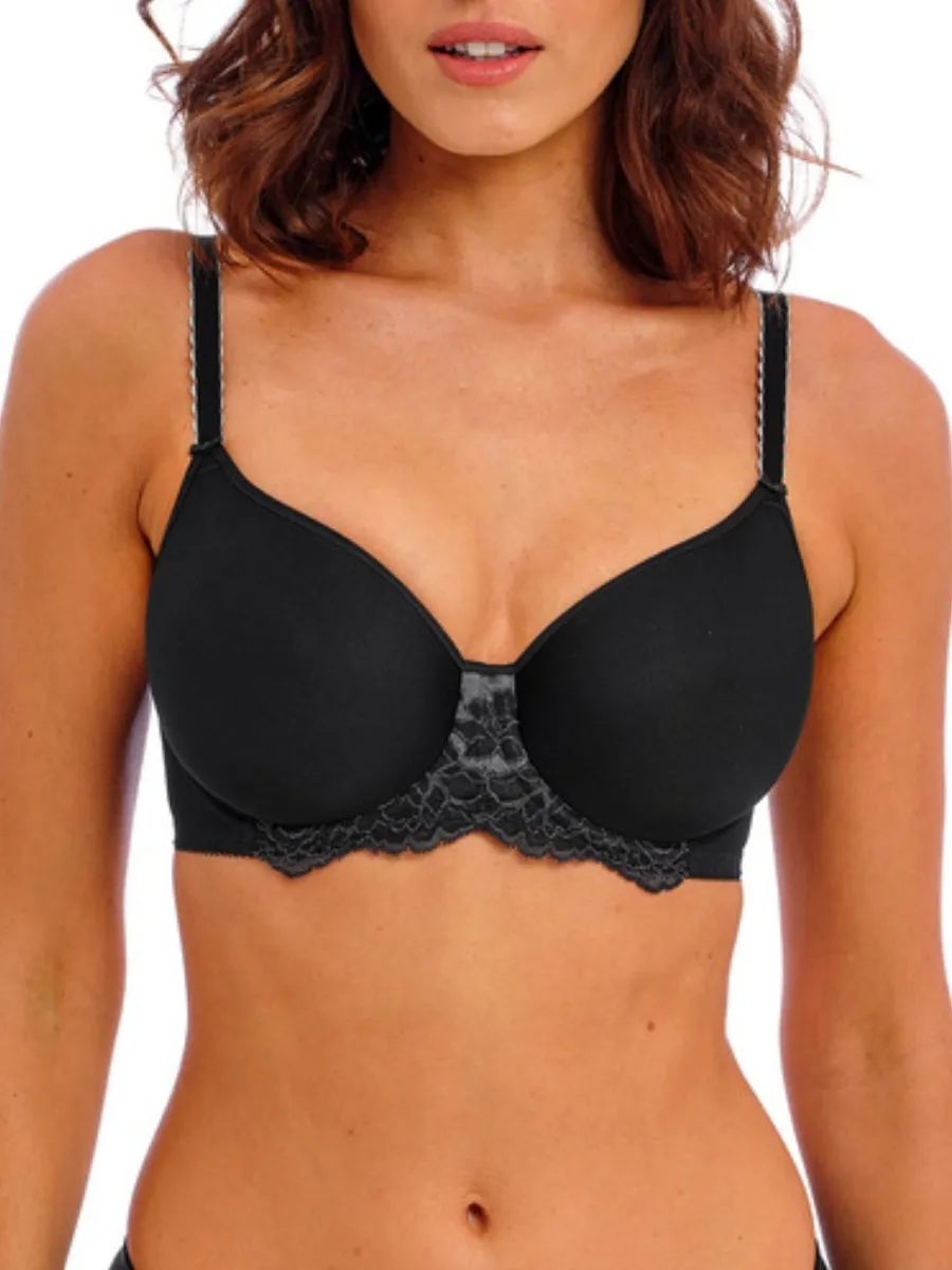 Florilege Moulded Spacer Bra - Black