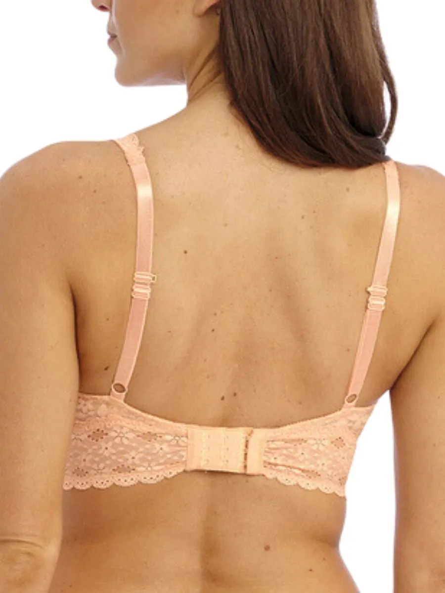 Halo Lace Soft Cup Bra - Almost Apricot