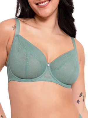 Happy Balcony Bra - Sage Green