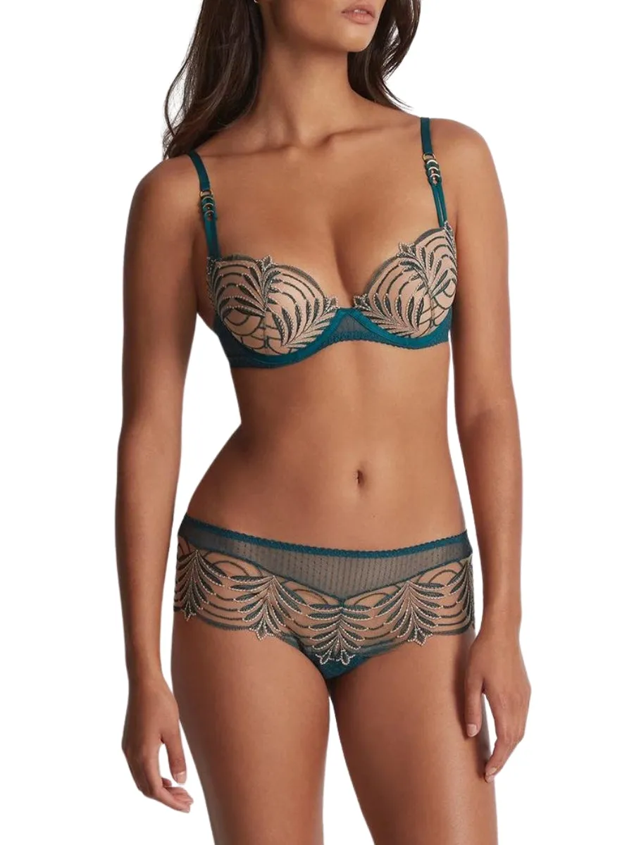 Hypnolove Moulded Push-Up Bra - Evergreen