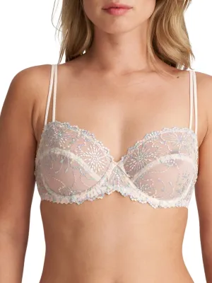 Jane Horizontal Seam Balcony Bra - Boudoir Cream