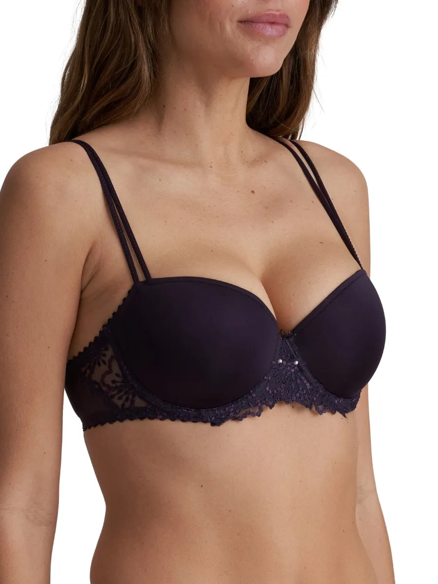 Jane Padded Balcony Bra - Amethyst