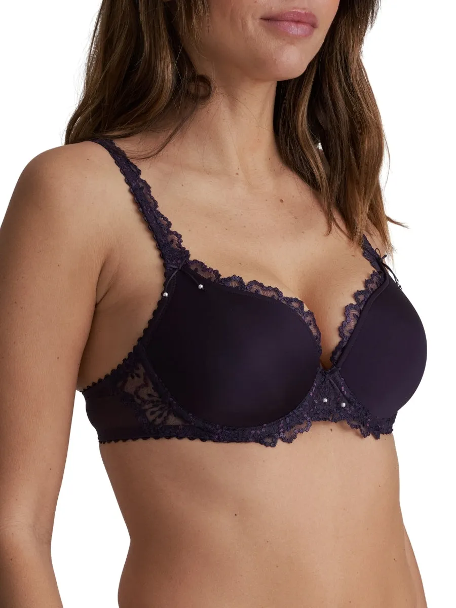 Jane Padded Heartshape Bra - Amethyst