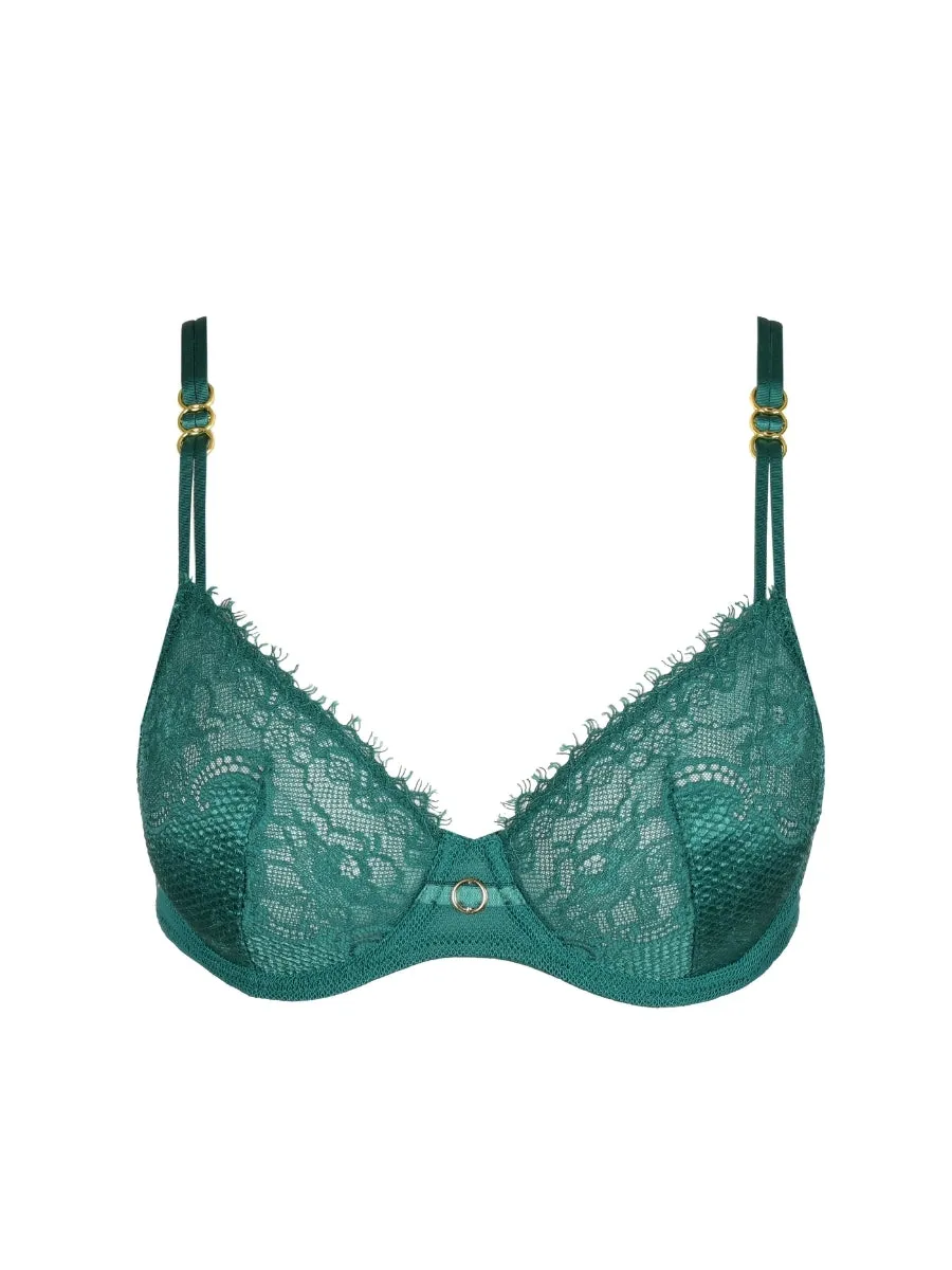 Junoo Underwired Bra - Jasper Green