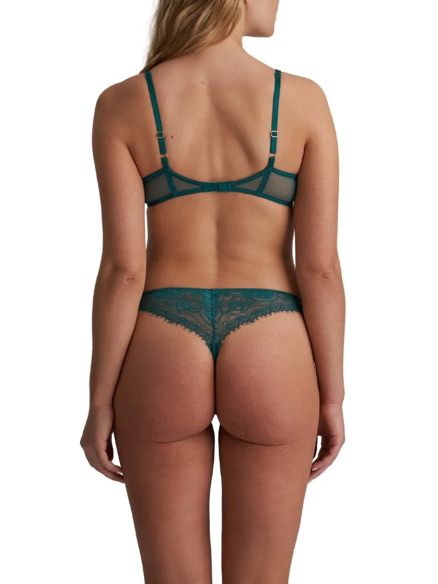 Junoo Underwired Bra - Jasper Green