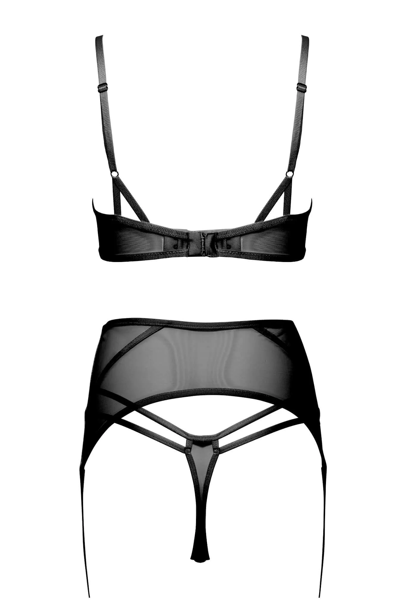 Kharis Sheer Lingerie Set