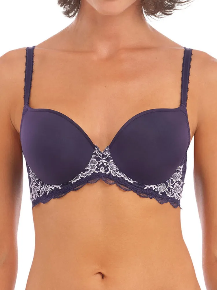 Lace Perfection Contour Bra - Evening Blue