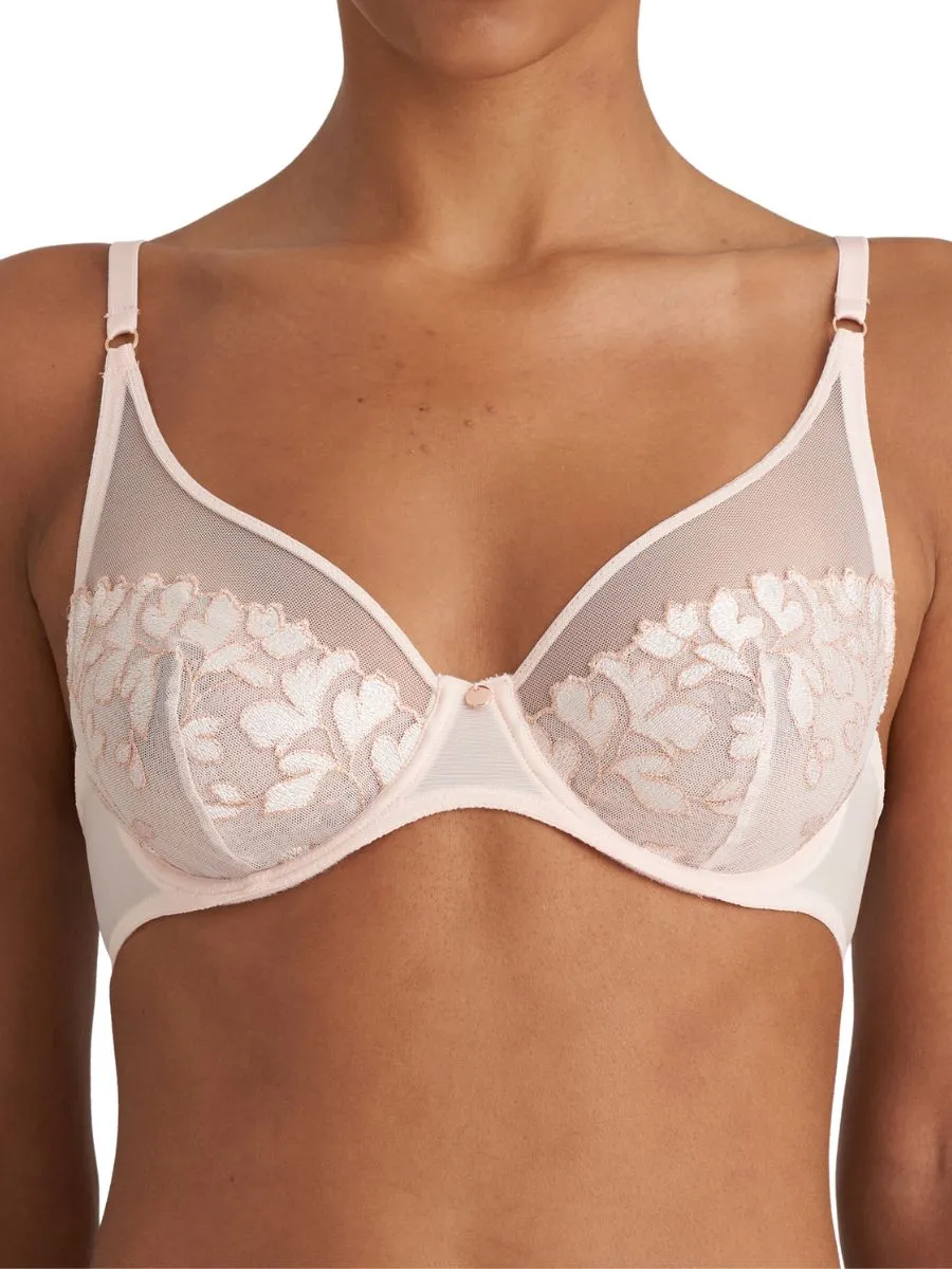 Leda Underwired Bra - Glossy Pink