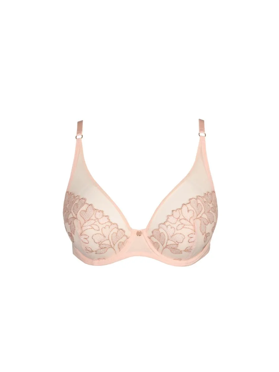 Leda Underwired Bra - Glossy Pink