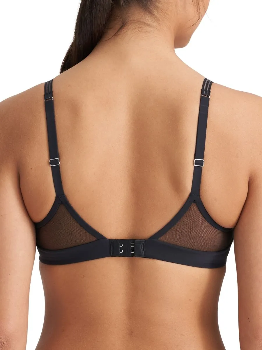 Louie Full Cup Wireless Bra - Black