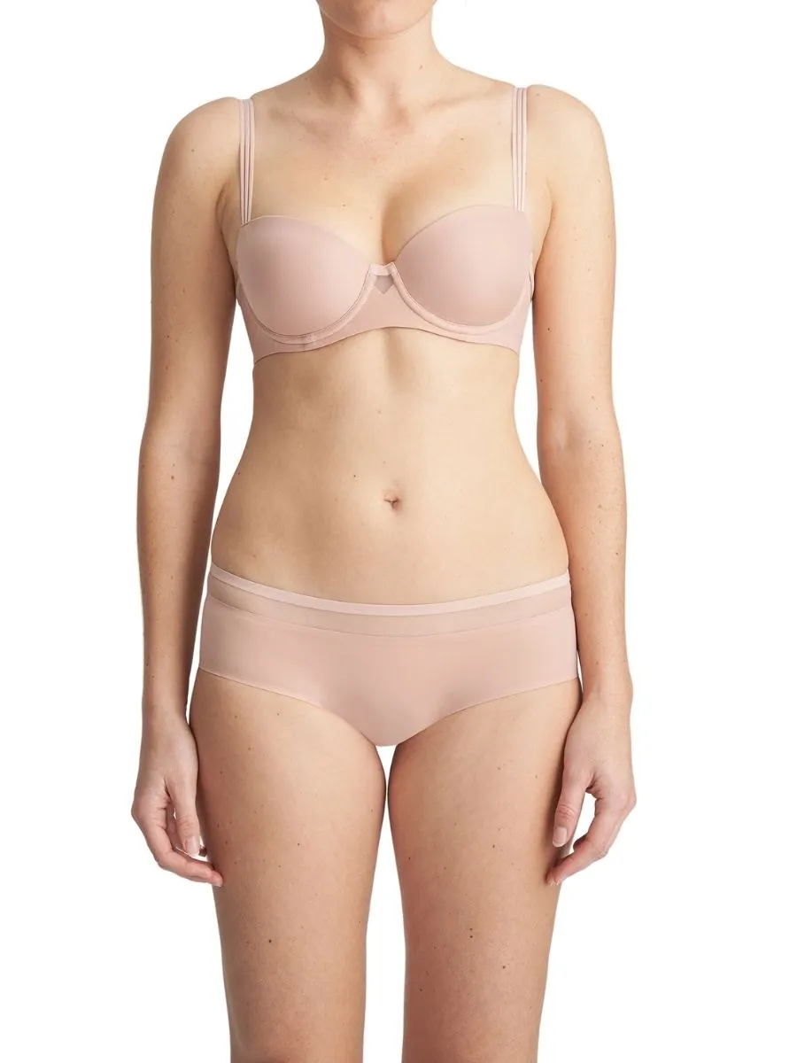 Louie Padded Balcony Bra - Powder Rose