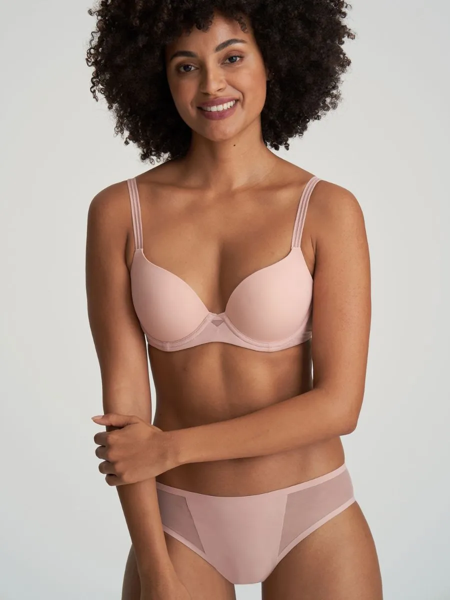 Louie Spacer Full Cup Bra - Powder Rose